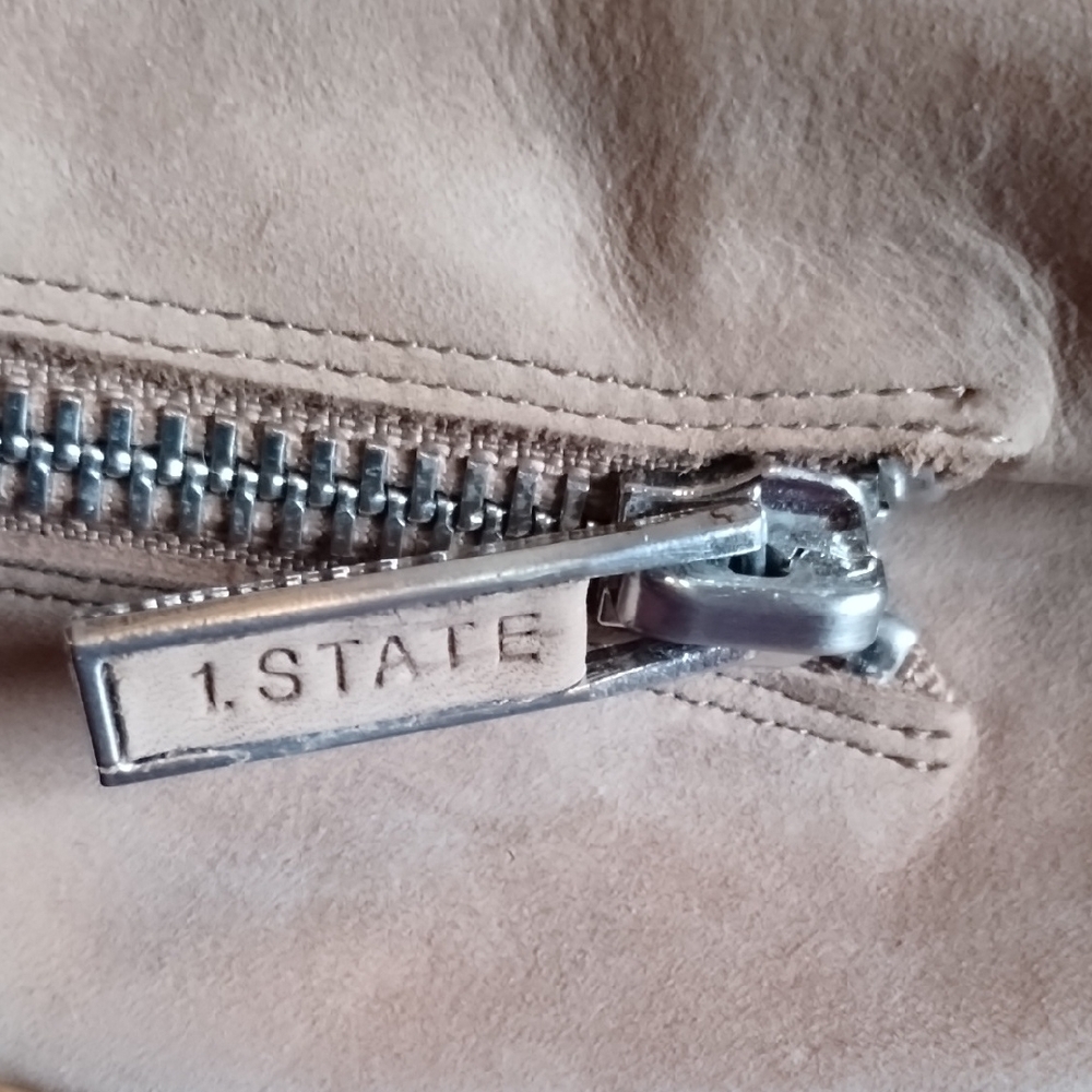 1. State Tan Mules with Zipper Detail - Picture 13 of 15